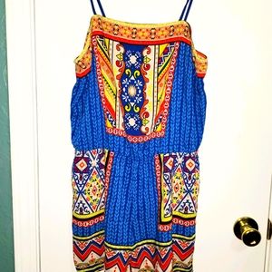 Chelsea & Violet Romper Shorts- Size Large- Boho